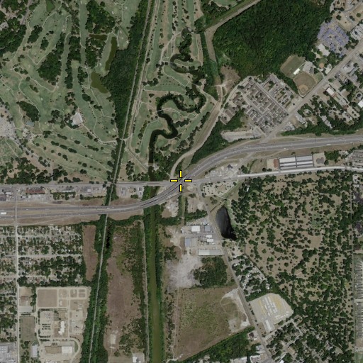 Aerial/Satellite Image of Interchange 49B, TX