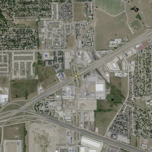 Aerial/Satellite Image of Interchange 54, TX