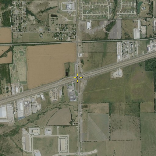 Aerial/Satellite Image of Interchange 70, TX