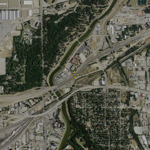 Aerial/Satellite Image of Interchange 12B, TX
