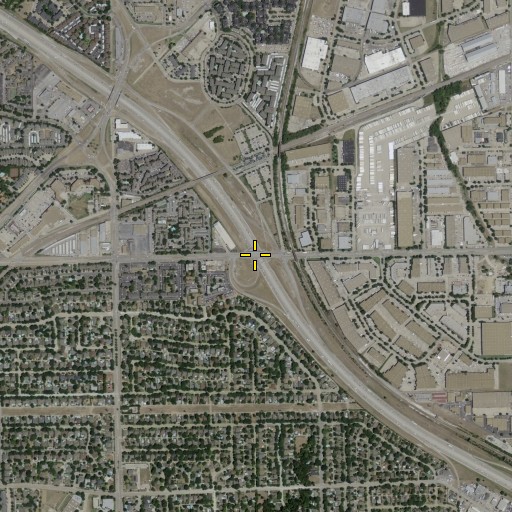 Aerial/Satellite Image of Interchange 15, TX