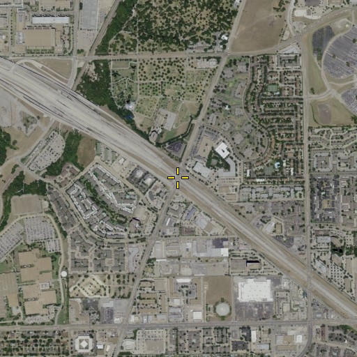 Aerial/Satellite Image of Interchange 18B, TX