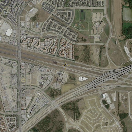 Aerial/Satellite Image of Interchange 29, TX