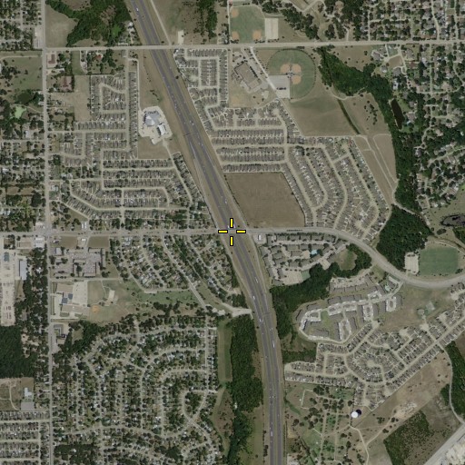 Aerial/Satellite Image of Interchange 3, TX