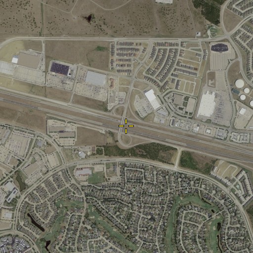 Aerial/Satellite Image of Interchange 31, TX