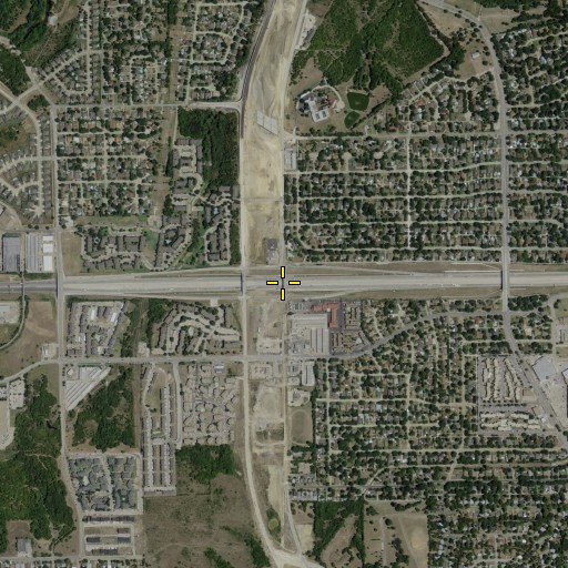 Aerial/Satellite Image of Interchange 32, TX
