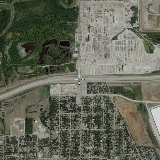 Aerial/Satellite Image of Interchange 36, TX