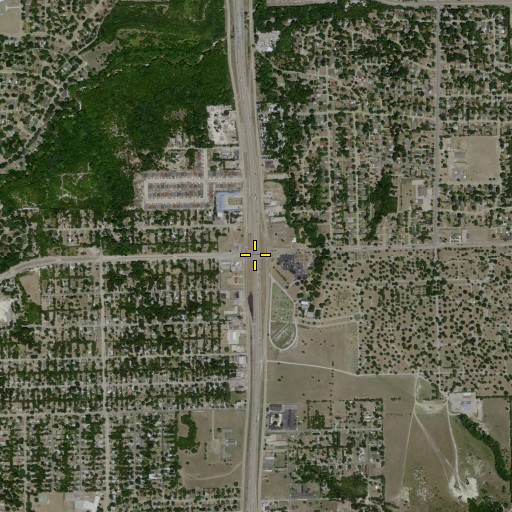 Aerial/Satellite Image of Interchange 420, TX