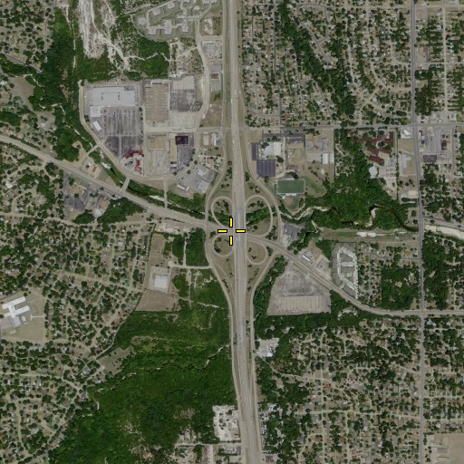 Aerial/Satellite Image of Interchange 421A, TX