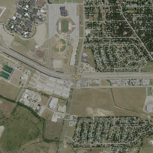 Aerial/Satellite Image of Interchange 440A, TX