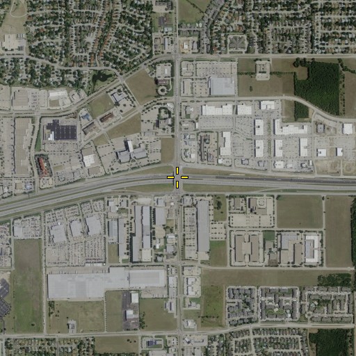 Aerial/Satellite Image of Interchange 450, TX