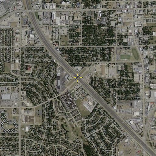 Aerial/Satellite Image of Interchange 451, TX