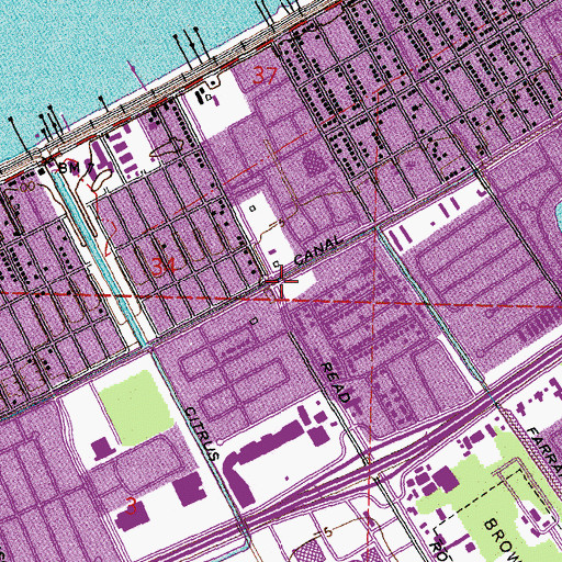 Topographic Map of Applying the Word Ministry, LA