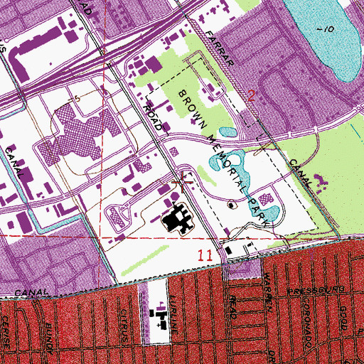 Topographic Map of Greater Saint Stephen Full Gospel Baptist Church East Location, LA