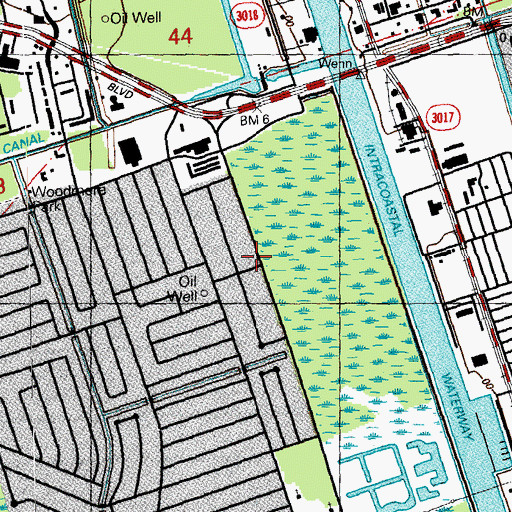 Topographic Map of Kinder Care Learning Center Number 1058, LA
