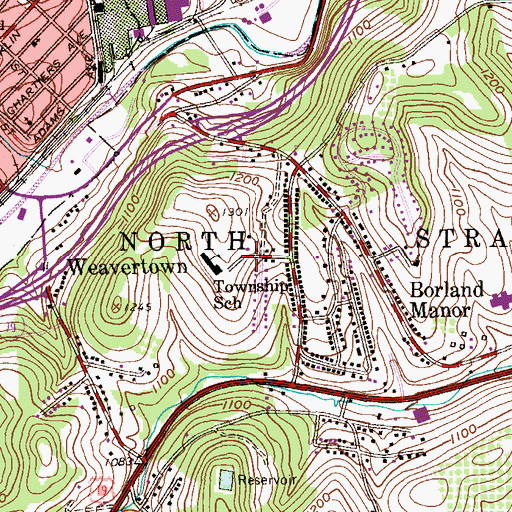 Topographic Map of Brighter Futures Child Development Center, PA