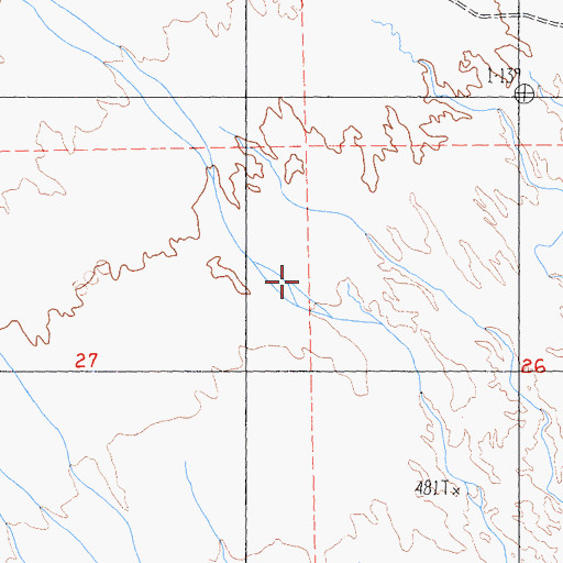 Topographic Map of Greenwater Valley, CA