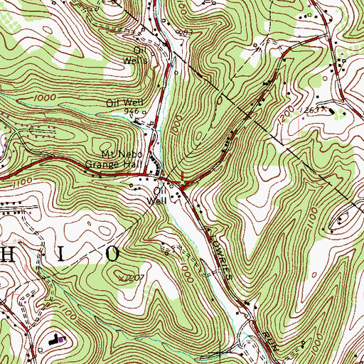 Topographic Map of Holy Trinity Polish National Catholic Church, PA