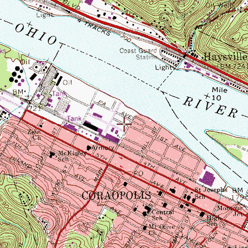 Topographic Map of Whosoever Wills Church, PA
