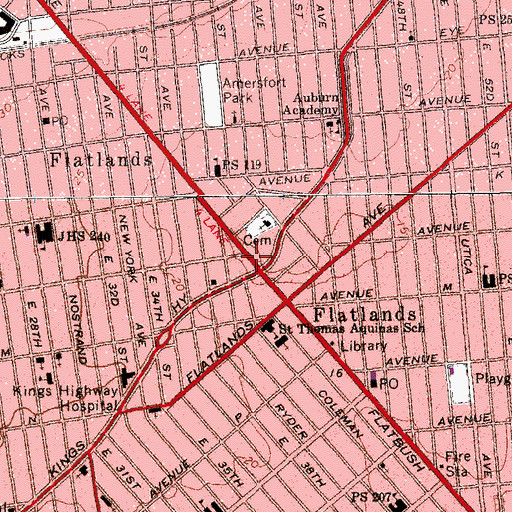 Topographic Map of Keshaechquereren (historical), NY