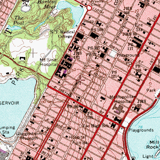 Topographic Map of Konaande Kongh (historical), NY