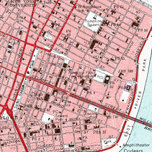 Topographic Map of Freakatorium (historical), NY