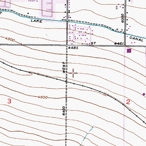 Topographic Map of The Church of Jesus Christ of Latter Day Saints, UT