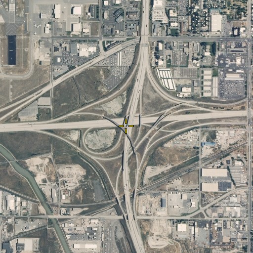 Aerial/Satellite Image of Interchange 118, UT