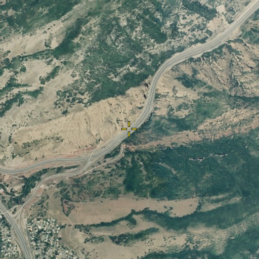 Aerial/Satellite Image of Interchange 131, UT