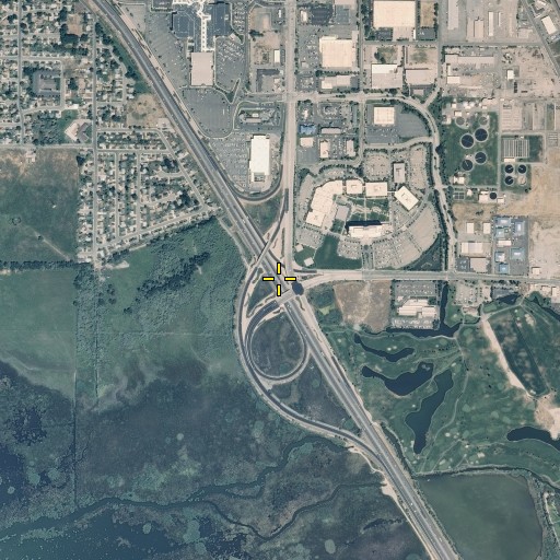Aerial/Satellite Image of Interchange 266, UT