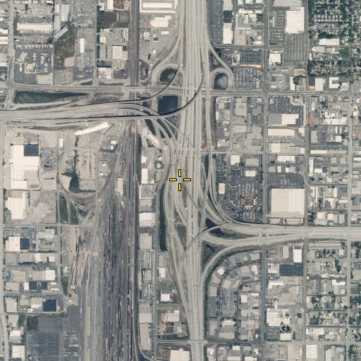 Aerial/Satellite Image of Interchange 307, UT