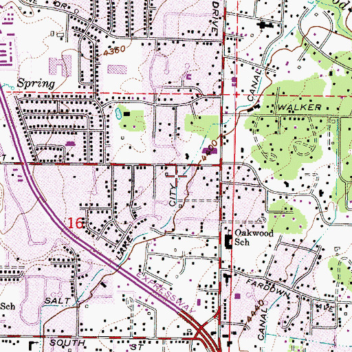 Topographic Map of Anchor Christian Academy, UT