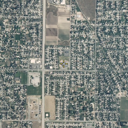 Aerial/Satellite Image of Elk Meadows Elementary School, UT