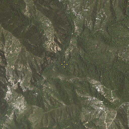 Aerial/Satellite Image of Harvard Branch, CA