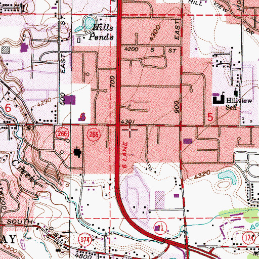 Topographic Map of Kid Station, UT