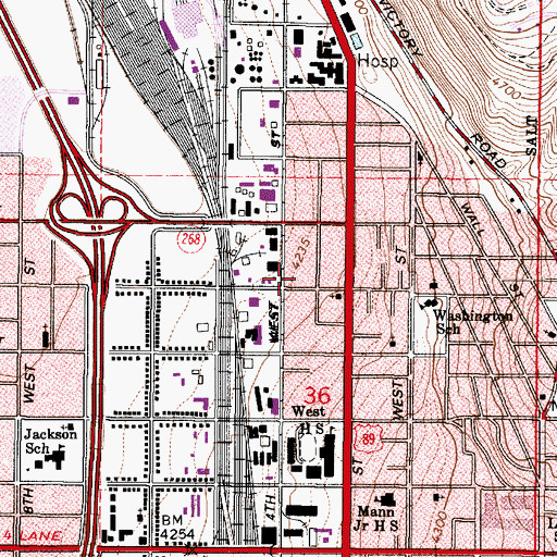 Topographic Map of Kindercare Learning Centers of Centerville, UT