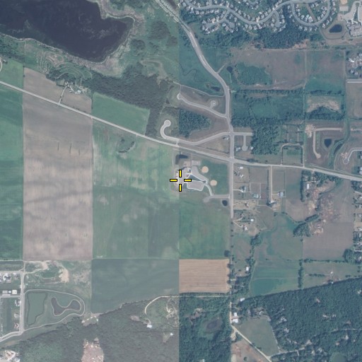 Aerial/Satellite Image of Eagle Creek Elementary School, MN