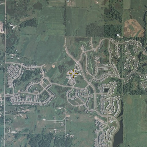 Aerial/Satellite Image of Oneka Elementary School, MN