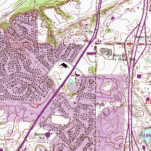 Topographic Map of River Hills Early Childhood Center, MN