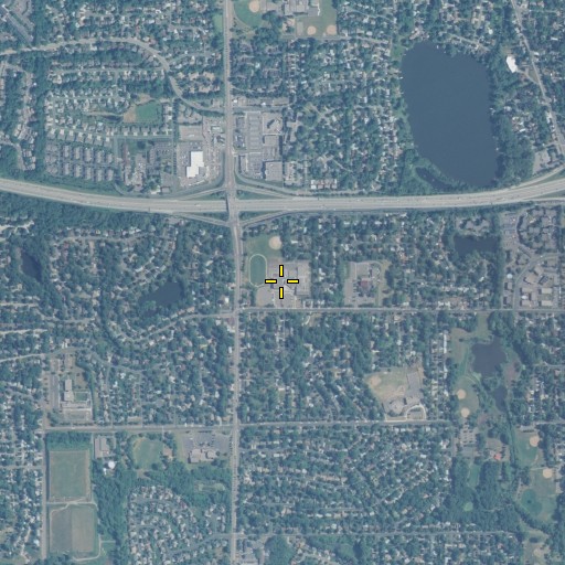 Aerial/Satellite Image of Highview Middle School, MN
