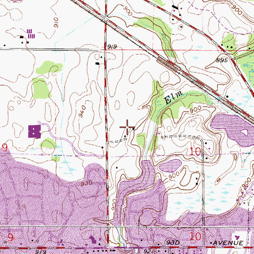 Topographic Map of Maple Grove Senior High School - Alternative Learning Center, MN