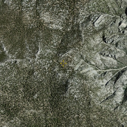 Aerial/Satellite Image of Hidden Lake, CA