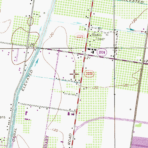 Topographic Map of Covenant Christian Academy, TX