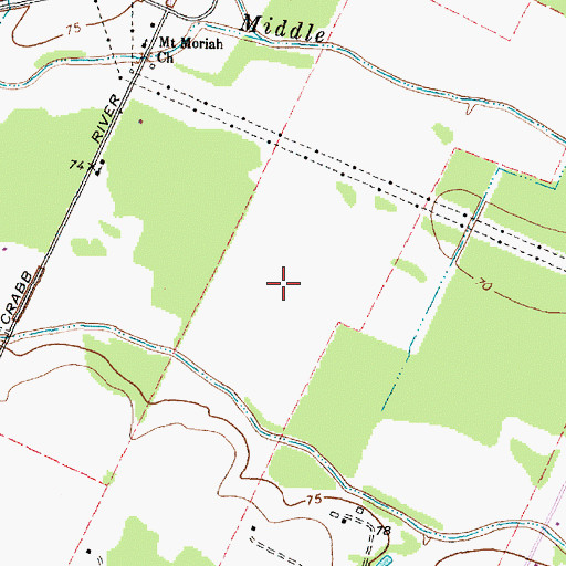 Topographic Map of Susanna Dickinson Elementary School, TX