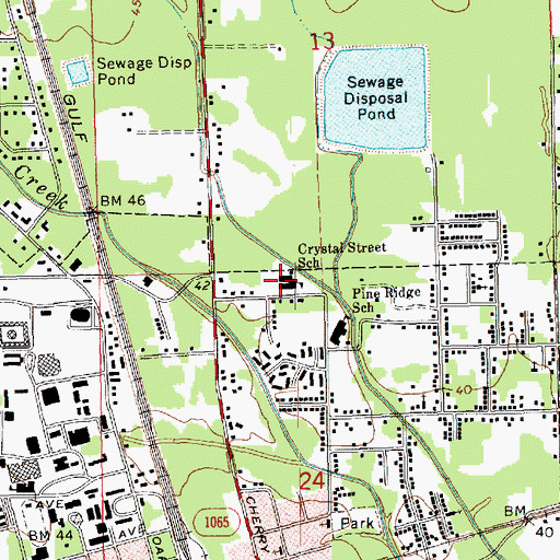 Topographic Map of Tangipahoa Alternative Solutions Program, LA