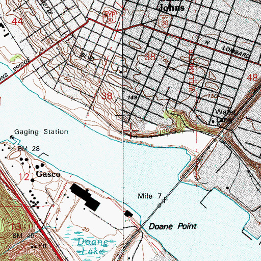Topographic Map of Open Meadow High School, OR