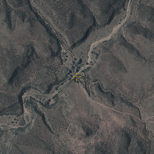 Aerial/Satellite Image of Cedar Creek Crossing, AZ