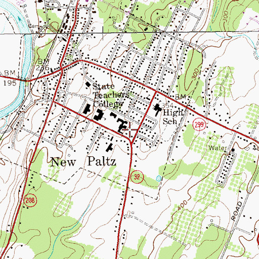Topographic Map of Center For International Programs, NY