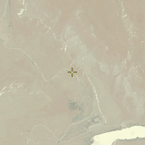 Aerial/Satellite Image of Chair Crossing, AZ