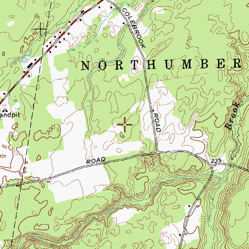 Topographic Map of Stonegate, NY